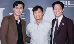Khoảnh khắc hiếm khi bộ ba tài tử quyền lực bậc nhất của Hàn Quốc Jung Woo Sung, Lee Byung Hun và Lee Jung Jae hội tụ 