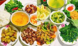 Tổng hợp 17 mâm cơm nhà siêu nhanh, siêu đơn giản cho ngày thời tiết nóng bức 