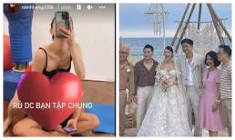 Minh Hằng khoe ảnh tình tứ với chồng đại gia trong phòng tập nhưng vẫn làm điều bất di bất dịch này