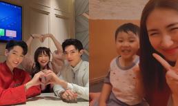Gia đình Hoa dâm bụt bất ngờ hội ngộ, con trai Hoà Minzy hí hửng hết cỡ khi được gặp 2 cậu