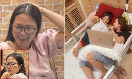 Sao Việt 5/8: Ngọc Lan lộ nhan sắc thật khi chụp ảnh bằng camera thường; Con trai Thanh Thúy - Đức Thịnh sốt cao phải nhập viện 