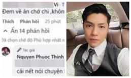 Noo Phước Thịnh bị fan dùng ngôn từ kém duyên để công kích và màn đám trả không thể ngầu hơn