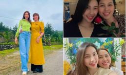 Hot rần rần loạt ảnh Thùy Tiên 'đọ sắc' cùng mẹ ruột, nhìn cứ ngỡ 2 chị em