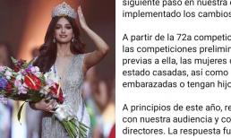 Miss Universe sẽ cho phụ nữ kết hôn và có con tham gia từ mùa sau