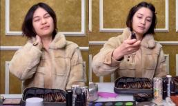 Mạnh dạn khoe gương mặt không son phấn, Hoa hậu Nông Thúy Hằng lại bị dân tình soi ra một khuyết điểm khác