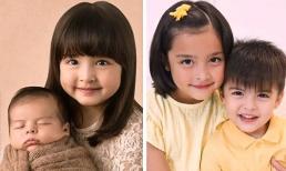 Thời gian thấm thoắt thoi đưa, hai nhóc tì nhà 'Mỹ nhân đẹp nhất Philippines' giờ đã lớn như thế này 