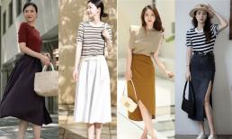 Bạn nghĩ chỉ váy ngắn mới có khí chất? Năm nay, mốt 'mặc không dài, không ngắn' được ưa chuộng, thời trang và thanh lịch hơn 
