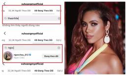 Dân tình phát hiện Á hậu Hoàng My thẳng tay 'unfollow' Thảo Nhi Lê