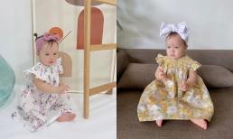 'Cưng xỉu' với loạt ảnh của cháu gái Vũ Hà: Gương mặt tròn trĩnh xinh xắn, loạt biểu cảm ngây ngô đốn tim