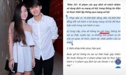 Giữa nghi vấn nói xấu chồng cũ Hoài Lâm, Cindy Lư có chia sẻ đáng chú ý về việc giả mạo thông tin