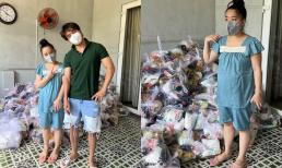 Sinh nở chưa bao lâu, Lê Dương Bảo Lâm và bà xã đã tất bật làm từ thiện khiến nhiều người cảm kích