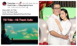 Chồng Hà Thanh Xuân khoe khu vườn cây ăn trái mướt mắt nhà vợ, lại còn than một câu rõ nỗi lòng xa người thương