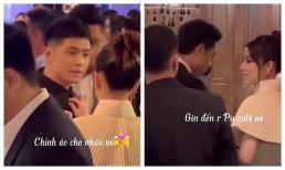 Quyết không thừa nhận hẹn hò nhưng Puka lại cẩn thận chỉnh áo cho Gin Tuấn Kiệt giữa chốn đông người