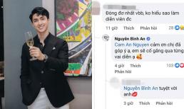 Phản ứng của Bình An ra sao khi bị nói diễn đơ?