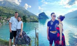 Đôi vợ chồng nhà Chi Bảo và Bình Minh thi nhau khoe ảnh check-in ở địa điểm đẹp như mơ, còn gây sốt với loạt cử chỉ tình tứ