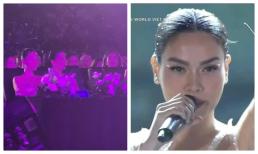 Lệ Quyên gật gù, Minh Hằng không cảm xúc khi xem Hà Hồ trình diễn trên sân khấu