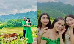 Gia đình Quyền Linh khoe ảnh hạnh phúc bên nhau: Vợ chồng ôm ấp tình tứ, 2 cô con gái xinh nức nở