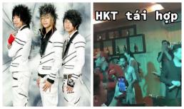 HKT hiếm hoi hội ngộ, thái độ của TiTi và Hồ Gia Hùng gây tranh cãi