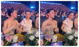 Minh Hằng chỉ Lệ Quyên cách chỉnh ảnh bằng app xịn, tình chị em quá đỗi thân thiết