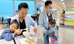 Thanh Thảo kể về phản ứng đầy xúc động của con gái khi phải tạm chia tay bố, tiết lộ cô bé mau nước mắt hơn mẹ