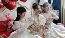 Phù dâu mặc váy 'mát mẻ' trong đám cưới, chiếm hết spotlight của cô dâu