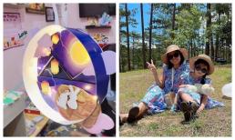 Con gái Mai Phương càng lớn càng tự lập khi biết tự làm lồng đèn đón trung thu, nhìn thành quả ai nấy phải bái phục