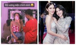 Cư dân mạng lan truyền hình ảnh Nam Em và Lệ Nam đội vương miện, rộ nghi vấn sẽ tham gia cuộc thi nhan sắc tiếp?