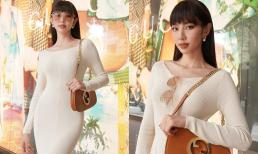 Hoa hậu Thùy Tiên lần đầu khoe nhan sắc với tóc mái cực lạ mắt, cư dân mạng lại nhận xét không hợp