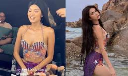 Đụng hàng Ngọc Trinh, Á hậu Thảo Nhi Lê bị ví như 'bạch tuộc' 