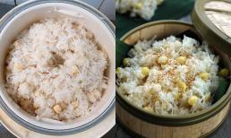 Cách nấu xôi dừa hạt sen cực nhanh bằng nồi cơm điện cho người bận rộn