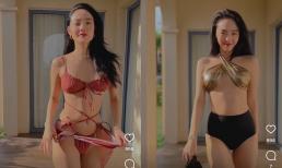 Lâu lắm mới được ngắm Minh Hằng diện bikini, body hậu lấy chồng vẫn bén đứt cả tay 