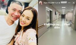 Bà xã Công Lý bất ngờ đăng ảnh ở bệnh viện, còn thể hiện thái độ bực mình: 'Phát điên. Khổ thật sự'