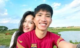 Đoàn Văn Hậu đưa Doãn Hải My về quê chơi, nói gì mà bạn gái bảo 'điêu'