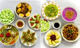 Gần 20 mâm cơm ngon, đẹp mắt khiến chồng phải quay về nhà ngay sau giờ làm