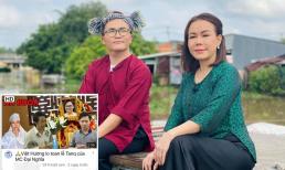 Việt Hương bức xúc khi bị đồn lo tang lễ cho MC Đại Nghĩa