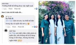 Con gái bị góp ý mặc đồng phục quá ngắn, bà xã Quyền Linh đáp cực thuyết phục