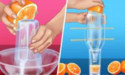 Không cần dùng máy ép, đây là 3 mẹo vắt cam kiệt nước, vắt 10 được cả 10 mà không bị đắng