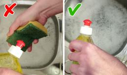 Sử dụng xà phòng rửa bát cùng các chất tẩy rửa sao cho đúng và tiết kiệm nhất? Hóa ra nhiều người vẫn làm sai