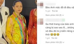 Bảo Anh khiến netizen ngán ngẩm với cách ăn diện tại sự kiện: 'Dạo này gu chị lạ dữ vậy'