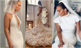 Ba váy cưới của Jennifer Lopez lần lượt được tiết lộ, giá bộ thấp nhất cũng khoảng 23 tỷ