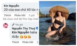 Thu Thủy phô diễn vòng một quyến rũ với bikini, ông xã khen một câu đủ hiểu yêu cỡ nào