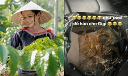 H’Hen Niê chi mạnh tay mua vàng theo lố 