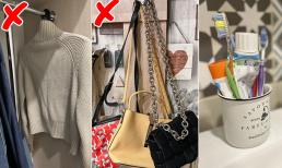 Quần áo, túi xách, bàn chải và nhiều món đồ mọi người thường cất giữ sai chỗ làm giảm tuổi thọ, nhanh hỏng