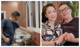 Ông xã Hà Thanh Xuân mừng rỡ khi được gặp lại vợ, lại còn làm điều yêu thương này cho nữ ca sĩ