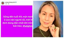 Vợ cũ Huy Khánh khẳng định chắc nịch: '49 tuổi không kết hôn là điều đúng đắn'