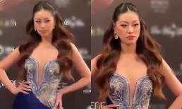 Bất ngờ bị yêu cầu kém duyên giữa thảm đỏ, Hoa hậu Khánh Vân có phản ứng cực khéo 