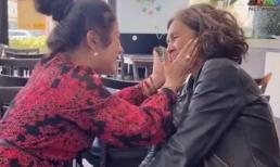 Danh hài Thúy Nga 'vui run người' khi gặp lại ca sĩ Kim Ngân