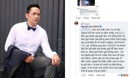 Duy Mạnh gay gắt nhận xét Tuấn Hưng 'vô trách nhiệm' khi để khán giả đứng ngoài trời mưa nghe anh hát  