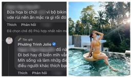 Phương Trinh Jolie 'kín' hơn khi diện bikini, dân tình vừa khen đã bị cô 'tạt gáo nước lạnh'