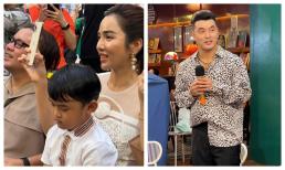 Bà xã Ưng Hoàng Phúc đúng chuẩn vợ hiền: Bật khóc khi nghe chồng hát, âm thầm nhắc lời cho chồng tại sự kiện 